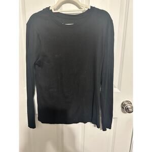 A New Day Women's Long-Sleeved Slim Fit Ribbed T-Shirt XL